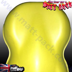 fulldip metallic yellow, fld202 from matt-pack