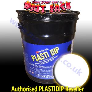WHITE 5 US Gallon Pure UV PLASTI DIP®